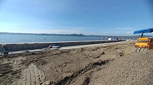 1.3K views | WATCH: The ongoing construction of the flood mitigation structure in Barangay Bo. Obrero in Lapuz district during an inspection conducted by the Iloilo City government on Thursday (Sept. 11, 2025). The three-section, 645 lineal meter project, implemented by the St. Timothy Construction Corp., costs over PHP400 million sourced from 2024 and 2025 General Appropriations Act. | Perla Lena | Philippine News Agency | Facebook