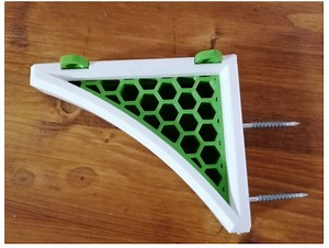 Shelf Support / Bracket V2 #3DThursday #3DPrinting