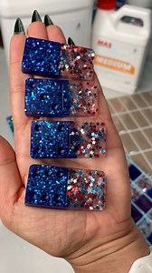 Domino Workday ♥️ SHOP www.AnniesArtStudioShop.com #resin #resinart #art #tabletopgames #asmr | Annie's Art Studio