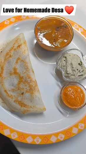 Homemade Dosa Recipe 👌🥰♥️ #homemadedosa #dosarecipe #DosaLover #DosaDelight #foodreels #viralreelschallenge | Brototi Saha