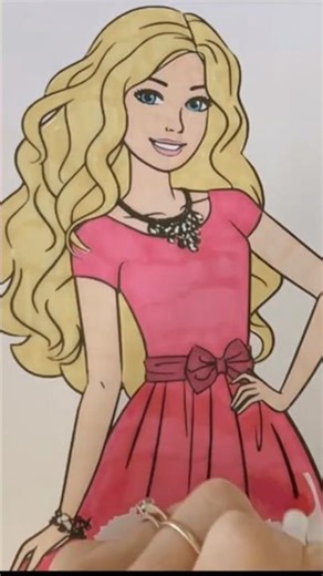 💖 💖💖 Barbie #coloring #barbie