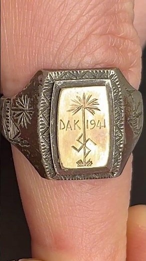 The Afrika Korps Ring - WWII - Rommel - Desert war