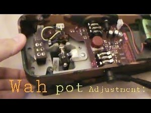 Dime Custom Wah Pot Adjustment