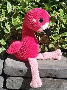 Flamingo Plushie - Etsy