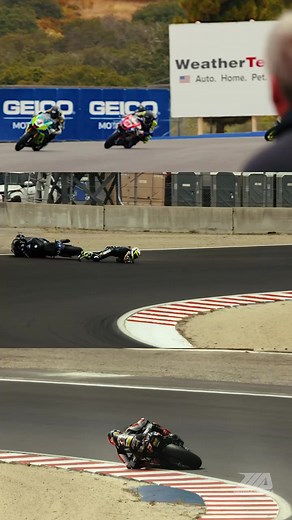 It was a challenging weekend last year at WeatherTech Raceway Laguna Seca riding on the newly paved track, but we're counting down the days until we return! 👊 #MotoAmerica | #LagunaSeca | #motorcycles #Superbike #supersport #crash #weathertechraceway Xavi Forés Richie Escalante PJ Jacobsen | MotoAmerica
