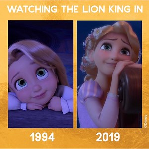 Gasping in wonder as a child and gasping in wonder as a fully grown adult! 😍 #TheLionKing | Disney India