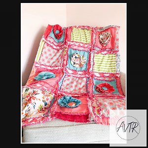  Adorn your baby girl's crib with this beautiful Floral Pink Crib Bedding set!  Featuring a cozy rag quilt and a vibrant green, turquoise, and hot pink blanket, this set is perfect for creating a cozy and stylish nursery.  Now selling for $99.00!  Don't miss out on this amazing deal!  #babygirl #nurserydecor #floralbedding #ragqu Shop Now https://www.etsy.com/listing/1702786003/floral-pink-crib-bedding-baby-girl-rag | A Vision to Remember | Facebook