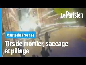 Mortar fire, a broken door… Fresnes town hall ransacked and looted overnight