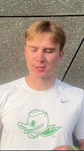 Matti Erickson after the Oregon Twilight meet in Eugene. | YouthRunner