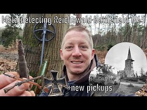 Metaldetecting and exploring the 1945 Reichswald Battlefield in Germany