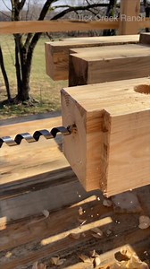 199K views · 766 reactions | Where craftsmanship meets clever connection #Woodwork #House #Connection #Craftsmanship #build #FYP #Reels | Tick Creek Ranch | Facebook