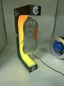 [Hot Item] Customize Magnetic Levitation Floating Shoe Bottle Sneaker Display Racks