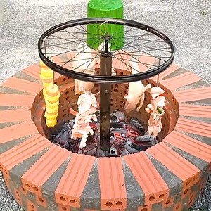 How to construct a multipurpose fire pit in your home's tiny yard for relaxation and Party | Genius Crafts