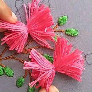 3.7K views · 50 reactions | A Easy Tutorial Handmade Embroidery Make #needlework #stitch #3d #embroidery | Hand Embroidery Teaching | Facebook