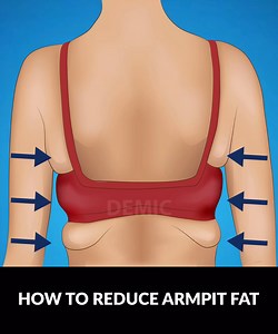 How to reduce armpit fat | DEMIC