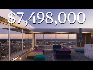 Inside this $7.5M Luxury Penthouse at Vancouver House | Rooftop & Panoramic English Bay Views