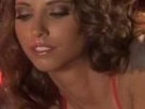 Brunette Stripper Riding Hard Cock