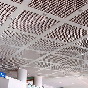 [Hot Item] Ventilated Open Cell Lay-in Ceiling Panel Easy Install Suspended System for HVAC Integration