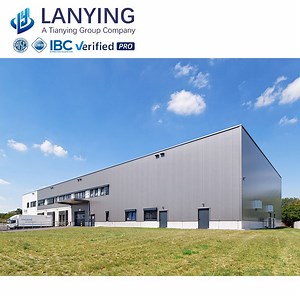 [Hot Item] Gable Frame Light Metal Building Prefabricated Industrial Steel Structure Warehouse