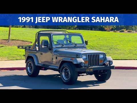 1991 JEEP WRANGLER SAHARA