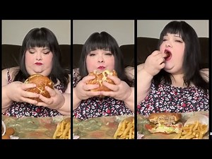 Gain weight eating many Food Belly stuffing #bellystuffing #bellyfat #bbw