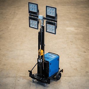 [Hot Item] Outdoor Event LED Mining Trailer Mounted Light Towable Diesel Lighting Tower Generator