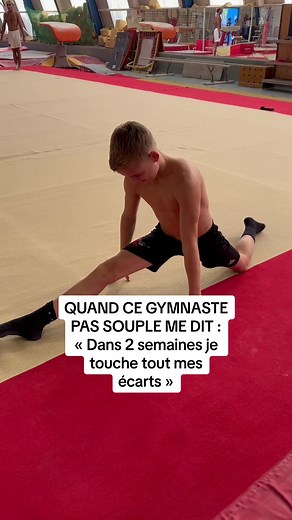 Un défi de gymnaste : grands écarts en deux semaines ?