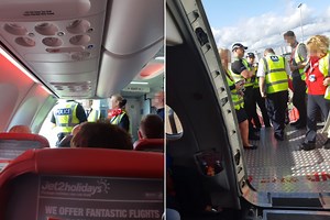 Three people escorted off Glasgow flight by cops over 'disruptive behaviour'