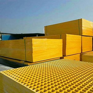 [Hot Item] Non-Slip for Platform Sidewalk FRP Molding Grille Car Wash FRP Grille