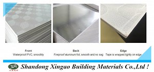 [Hot Item] Cheap Ceiling Tiles 60X60 Gypsum Ceiling Tiles PVC Gypsum Ceiling Tiles