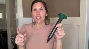 Solar Powered Mole Repellent - 10Pack, Snake Repellent for Yard Gopher Mole Repellent for Lawn Garden, Waterproof Pest Control Outdoor Keep Moles Out of Yard, Square, Black