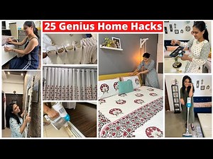 25 New & Genius HOME HACKS That Changed my Life | Organizopedia