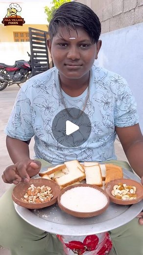 Maa Village Foods on Instagram: "Bread sweet #food#maavillagefoods#short"