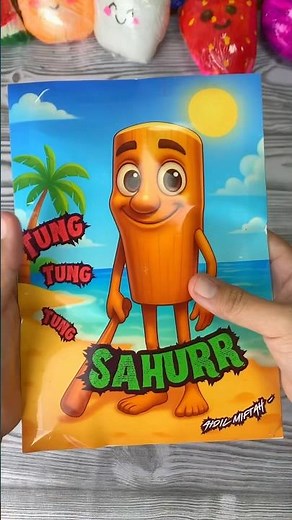 Tung tung sahur Blind Bag🪵👀 #papercraft #diy #cute #paper #squishy #blindbag #tungtungtungsahur