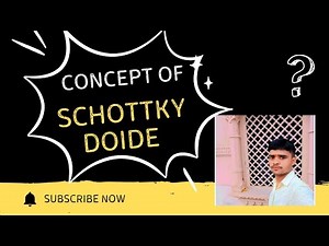 Concept of Schottky doide || aktu || Electronic Engineering ||