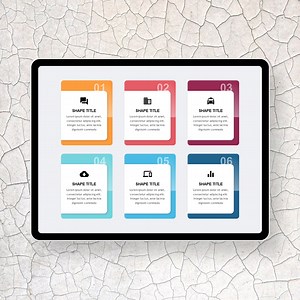 Outer Color Box PowerPoint Templates