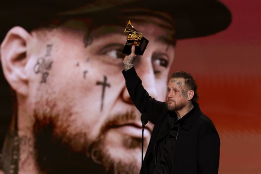 Watch Jelly Roll Win Best Contemporary Country Album For 'Beautifully Broken' | 2026 Grammys Acceptance Speech | GRAMMY.com