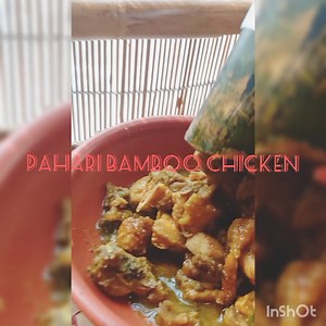 Hello everyone 🪴🎉 Yummy bamboo chicken is here🎍🐼. | Hebaang