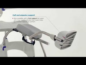 Accessories Positioning for Aquatec Ocean Ergo Shower Chair