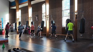 Stay fit without getting hit with BoxFit every Tuesday and Thursday at Ten Count Non-contact boxing based fitness session to KO calories Included in £25 Membership or £5 PAYG #fitness #boxercise #stokeontrent | Ten Count Centre