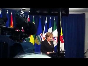 B.C. Premier Christy Clark draws a hard line on health care