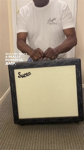 Unboxing my amazing Supro Royale 1x12 Amp!😁 #amp #amplifier #tubeamp #tubes #guitaramp #guitaramplifier #jazzguitar #jazzguitarist #guitarra #ronjackson #ronjacksonguitar #guitarplayer #ronjackson7string #ronjacksonmusic #supro #suproamps #suproamplifier #guitarsdaily #guitarlife #guitarworld #amplifierspeakers | Ron Jackson