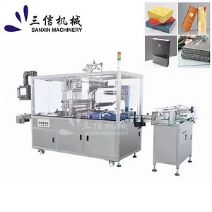 [Hot Item] Automatic Three Dimensional Stationery Plastic Seal Cigarette Packaging Machine
