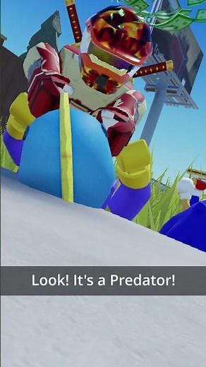 Look! It's a Predator @speedman1991 #roblox #robloxanimation #robloxmemes #memes