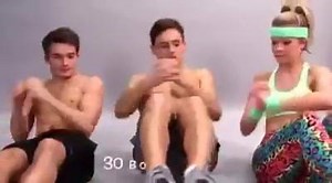 The last in the ab series of #DaleyRoutine is now LIVE! Dan and Sophie are back to help me out too :) check out the full workout here... https://youtu.be/uHixF5TeE_o | Tom Daley