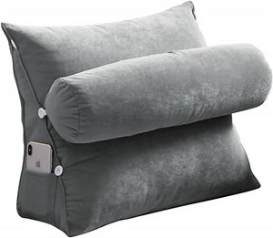[Hot Item] Premium Bed Wedge Pillow Ergonomic Design with Removable Cover