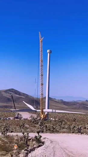 Wind Farm Construction 📸 Edward LeBaron #windenergy #acdc #windfarm #Winning #renewableenergy | TCGM