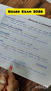 📚 Grammar Section कैसे लिखें Board Copy में? बच्चे खूब मेहनत करते हैं लेकिन सही Format ना जानने की वजह से छोटी-छोटी गलतियां हो जाती हैं और नंबर कट जाते हैं। इस वीडियो में जानिए – ✔️ Grammar लिखने का सही तरीका ✔️ Common Mistakes जो आप भी कर रहे हैं ✔️ बोर्ड एग्जाम 2026 में कैसे लाएं Full Marks 📌 ये वीडियो सभी Class 10th & 12th Students के लिए जरूरी है। 🎯 चैनल: English By Pathak Sir #BoardExam2026 #GrammarMistakes #EnglishByPathakSir #ExamTips | Kanpur Study hub