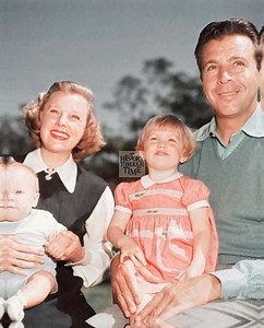 27 reactions | "June Allyson and her husband, Dick Powell, are...