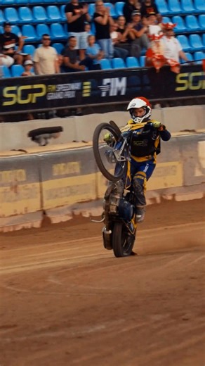 Reigning in Riga 👑#FIMSpeedwayGP | #LatvianSGP #SpeedwayGP #racing #motorsport #motorcycle #bikes | FIM Speedway Grand Prix